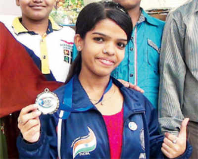 Four-foot girl bags the big prize at int’l sports event