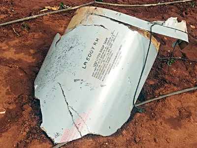 Tejas aircraft's auxiliary fuel tank falls to the ground during routine flight
