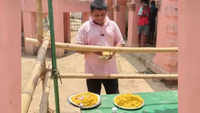 Migrant worker eats 83 littis, 30 chapatis, 5 plates of rice daily at quarantine centre in Bihar's Buxar 