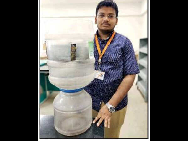 Engineering student has a fruit peel solution for Bellandur Lake woes