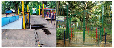 Poor maintenance deprives special kids of play areas