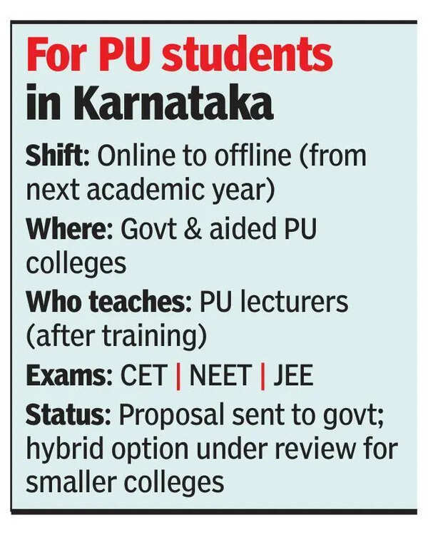 Free entrance exam coaching to go offline in Karnataka