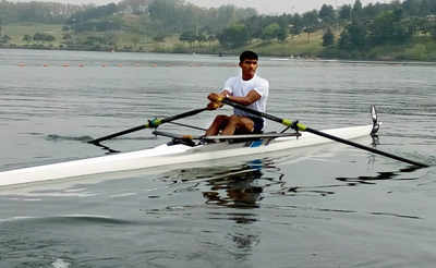 Rower Dattu has one foot in Rio Games