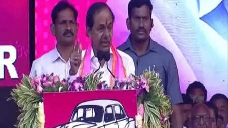 'Shameless..': Telangana CM KCR slams Congress over Dharani portal row