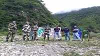 BSF organises tree plantation as part of 'Swacch Bharat, Swachh Himalaya' 