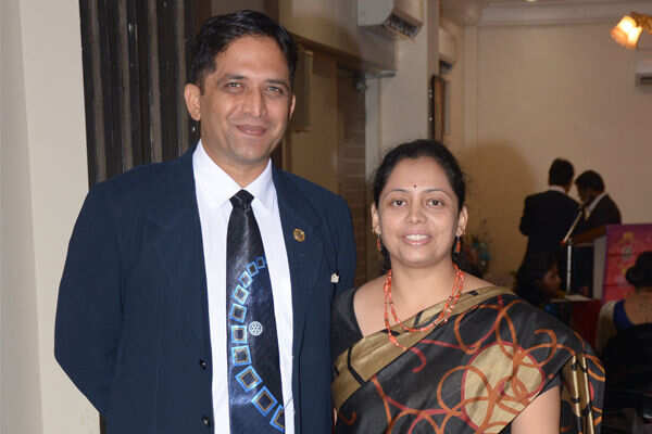 Celebrations galore at RotaryClub of Nagpur Orange city's installation ceremony at MIA club in Nagpur