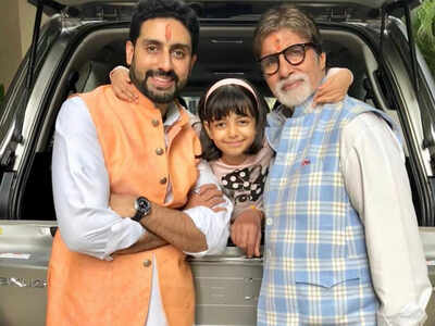 Aaradhya Bachchan celebrates 7th birthday: Grandpa Amitabh Bachchan, dad Abhishek Bachchan post emotional messages on social media Aaradhya Bachchan celebrates 7th birthday: Grandpa Amitabh Bachchan, dad Abhishek Bachchan post emotional messages on social media