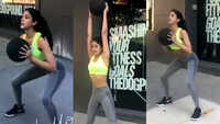 Big B's granddaughter Navya Naveli works out on a New York street, video goes viral 