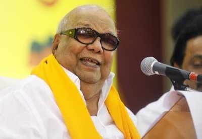 DMK Chief M Karunanidhi hospitalised for second time in a month