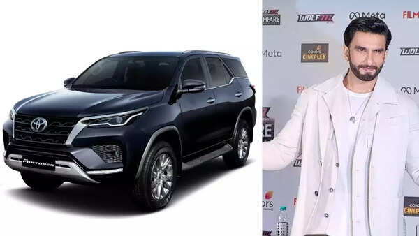 Ranveer Singh buys Rs 50 lakh Toyota Fortuner Legender: Most affordable car in his garage