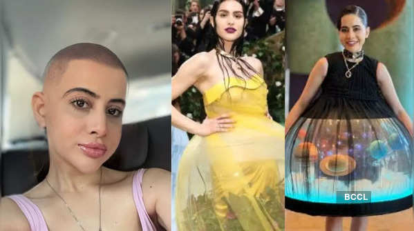 From shocking fans with her bald look to Hollywood celebs wearing a similar look as hers at the Met Gala: Times when Uorfi Javed recently made headlines
