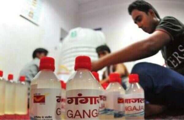 This is how the Gangajal is bottled