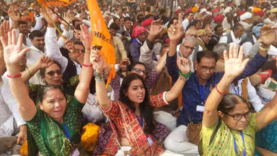 Kisan Garjana Rally Live Updates: Delhi traffic police warns of jams in areas near Ramleela Ground