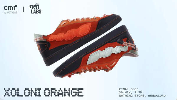 CMF, Gully Labs announce final drop of co-created Xoloni Orange sneaker