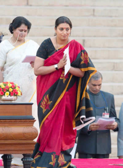 BJP defends Smriti Irani, asks 'what is Sonia's qualification?'
