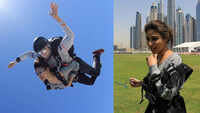 Mouni Roy jumps off a plane, calls herself an 'idiot' 