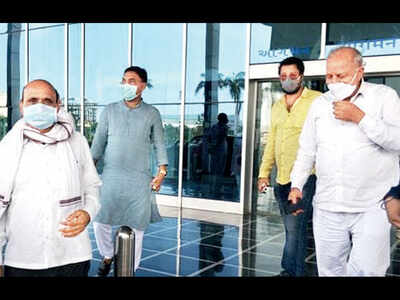 Wary of poaching, BJP packs off 20 Raj MLAs to Gujarat