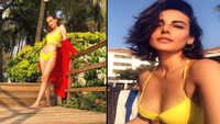 Mandana Karimi ups the glam quotient on beach vacation 