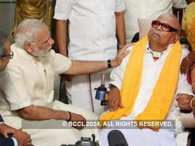 PM Narendra Modi's short meeting with DMK chief Karunanidhi unsettles Tamil Nadu politics