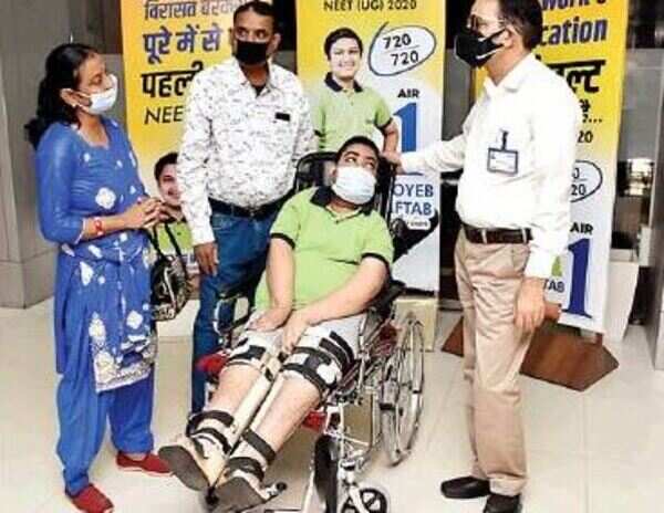 A Kota ‘gem’, this Bengal lad defies cerebral palsy, to study in premier institute