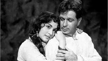 Dilip Kumar and Vyjayanthimala