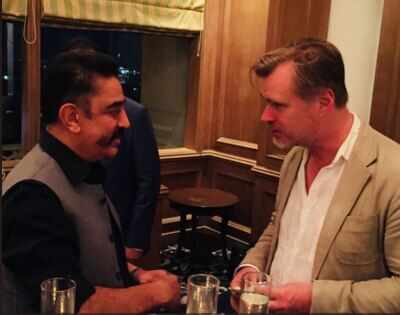 Kamal Haasan meets Christopher Nolan, gives him Hey Ram to watch