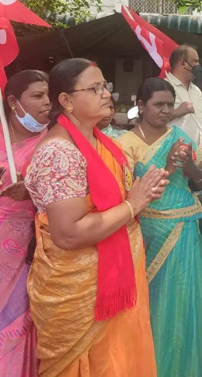CPM candidate Umadevi wins ward number 1 in Periyanaickenpalayam town panchayat in Coimbatore district