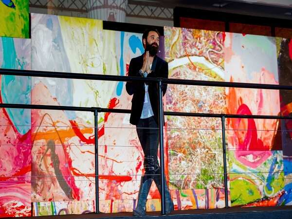 I was told my art wasn’t intelligent enough, says Indian-origin creator of world’s largest painting