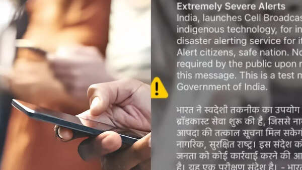 ‘Extremely severe alerts’ buzz phones as govt tests nationwide emergency system alert mechanism