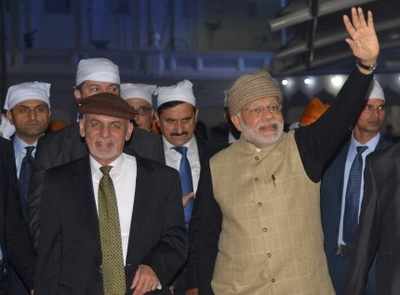 Narendra Modi, Ashraf Ghani hold bilateral talks; focus on trade, security