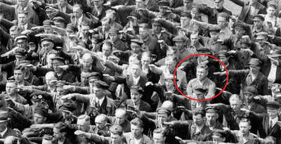 German who refused to give Hitler the Nazi salute