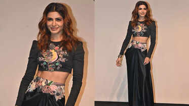 Samantha Ruth Prabhu mesmerises at Anamika Khanna x H and M launch