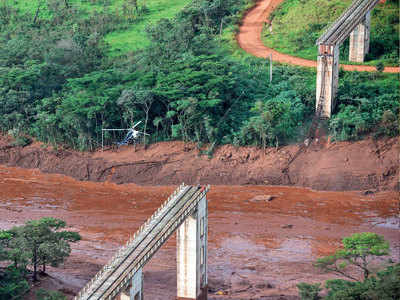 300 missing in Brazil dam collapse