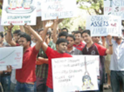 IISc students roar Halla Bol over mess subsidy