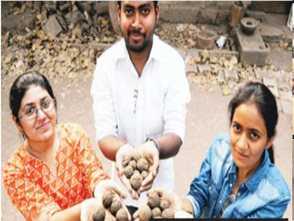 Seed balls for a greener wari