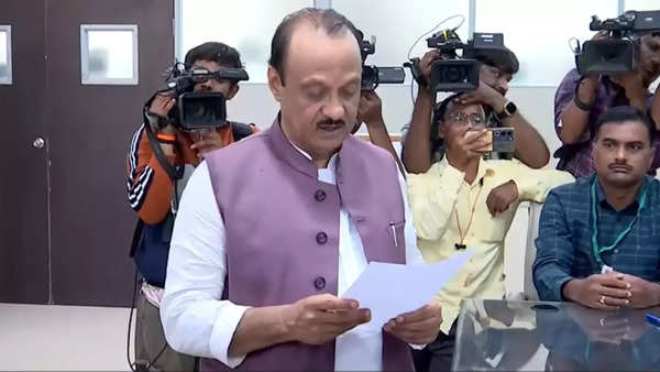 Maharashtra assembly polls: NCP chief Ajit Pawar files nomination from Baramati seat