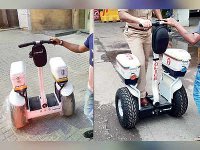 Cops on Segways to be back in action at Marine Drive