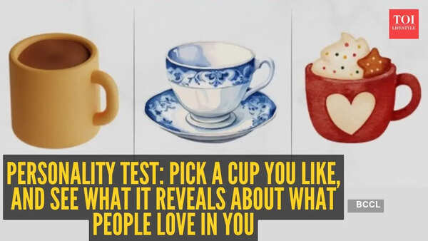 Personality test: Pick a cup you like, and see what it reveals about what people love in you