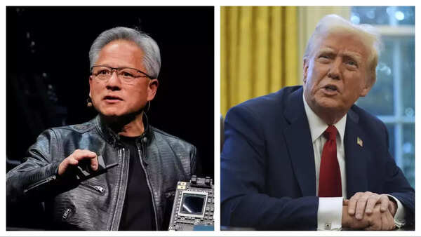 After reports of Nvidia CEO Jensen Huang missing Trump’s China visit, US President says ‘Jensen is currently ...’