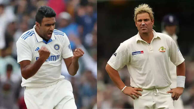 Ravichandran Ashwin equals Shane Warne's 18-year-old record in Tests