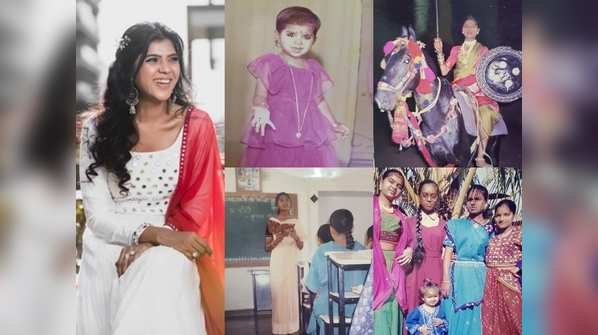 ​Here are the top childhood pictures of actress Khushi Shah which will leave you in awe