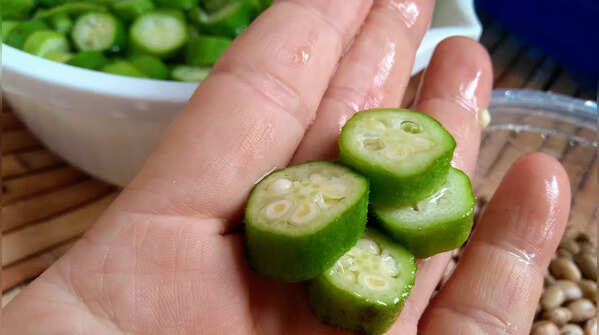 How to make okra water