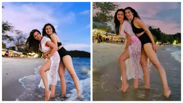 Shama Sikander-Laxmi Raai DOSTI is OVER; Cold Vibes at Sonnalli Seygall's wedding - Exclusive