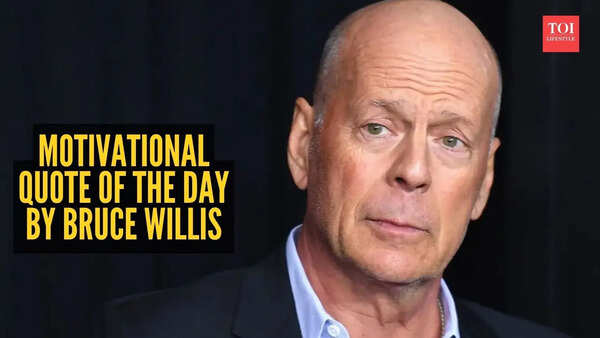 Quote of the day by Bruce Willis: 'They look right and you move left'