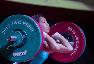 Owing to a backache, Indian weightlifter Mirabai Chanu pulls out of Asian Games 2018