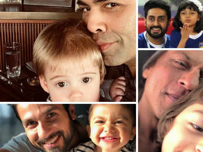 Father's Day 2018: From Shahrukh Khan to Shahid Kapoor, Abhishek Bachchan to Akshay Kumar, here's a look at Bollywood's new age dads