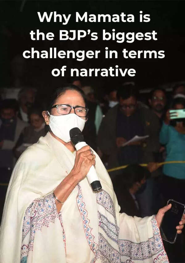 Why Mamata is the BJP’s biggest challenger in terms of narrative