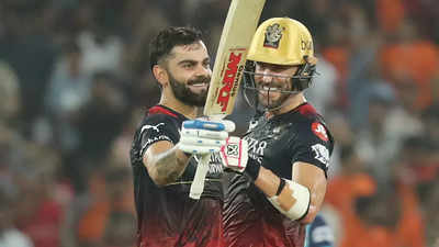 SRH vs RCB Highlights, IPL 2023: Kohli, du Plessis shine as RCB crush Sunrisers to boost playoff chances