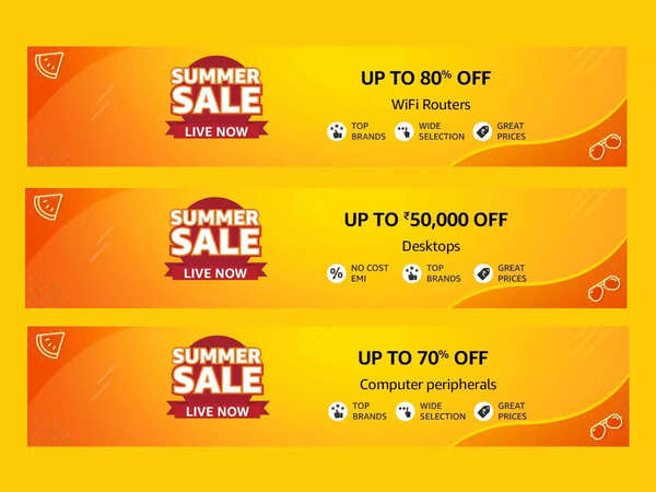 Amazon Summer Sale 2022: Up to 80% off on routers, printers, desktops & more