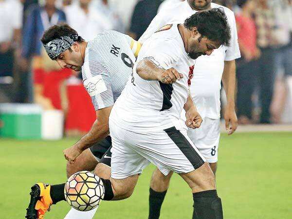 MPs crushed as Ranbir Kapoor scores at football match in Delhi